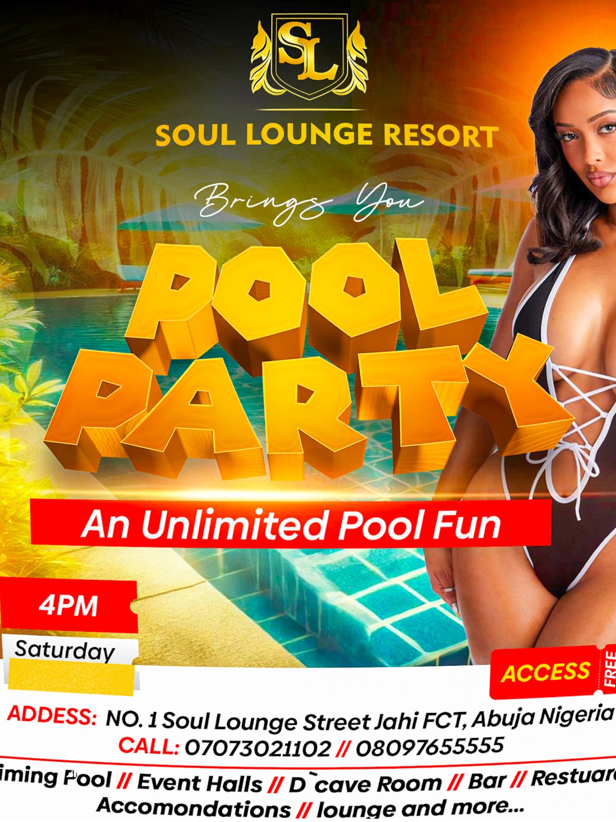 Soul lounge pool party — picture 2