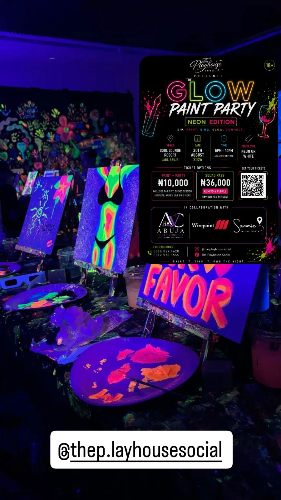 The Glow Paint Party - Neon Edition — picture 3