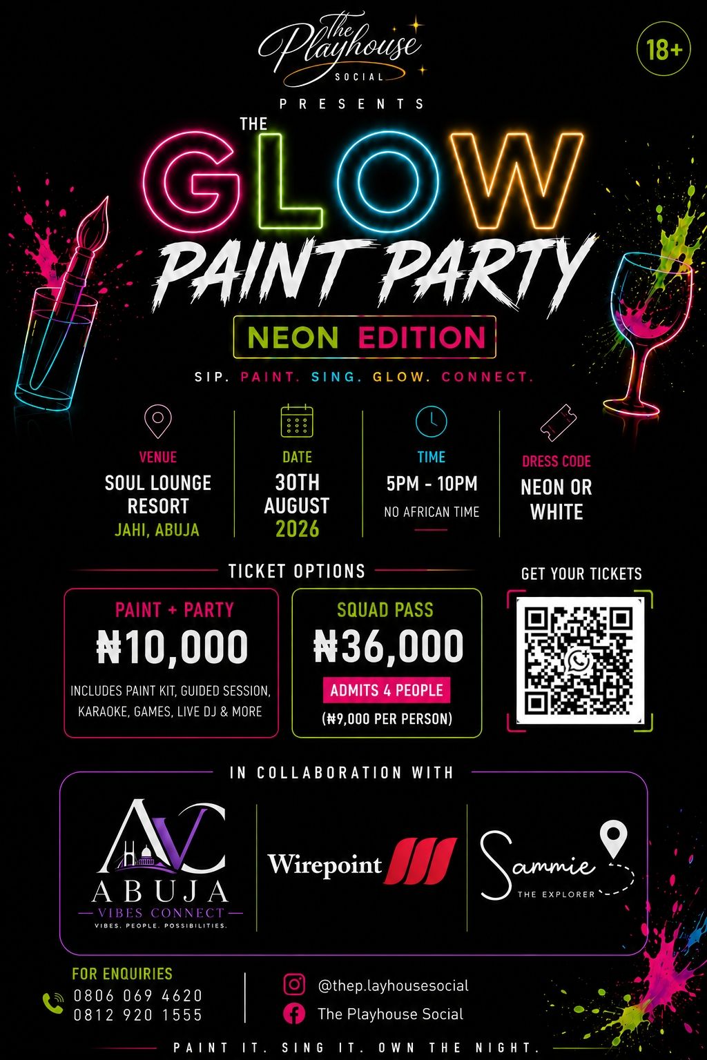 The Glow Paint Party - Neon Edition — picture 4