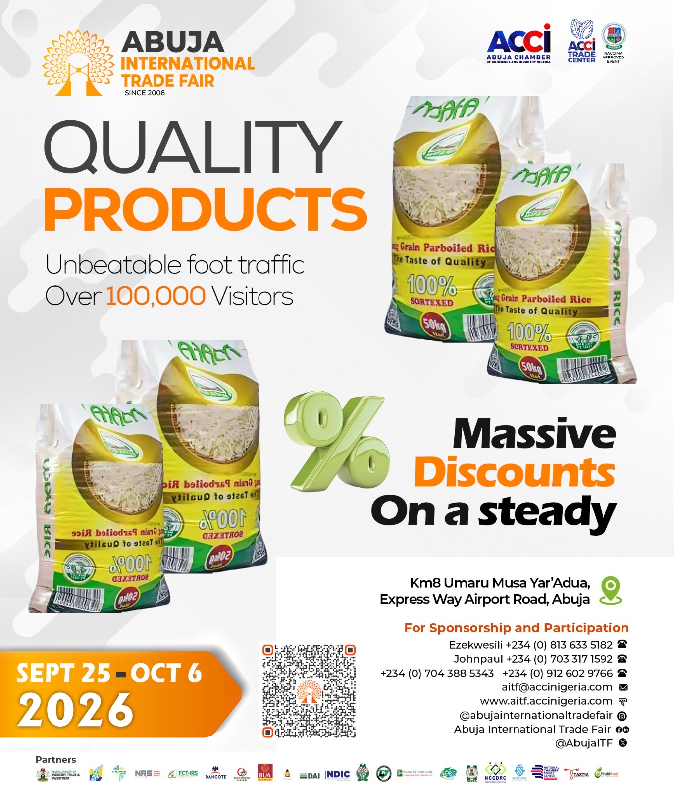 Abuja International Trade Fair flyer 2