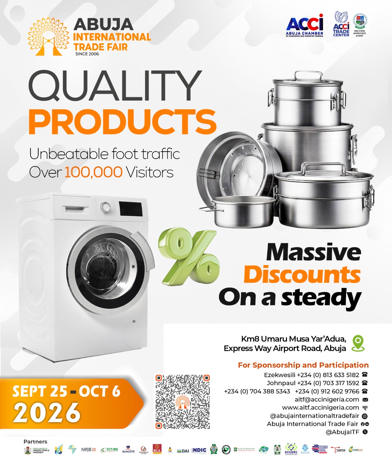 Abuja International Trade Fair flyer 3